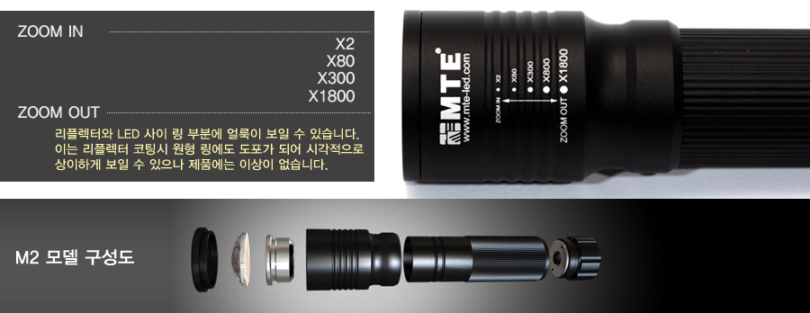 mte flashlight